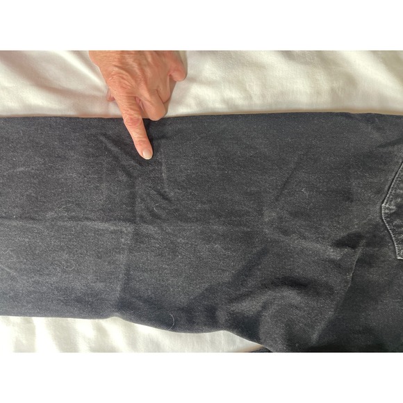 VF Jeanswear Black Denim Jeans Women's 29x30 High‎ Rise Comfort Fit Casual - Picture 7 of 7